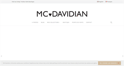 Desktop Screenshot of mcdavidian.com